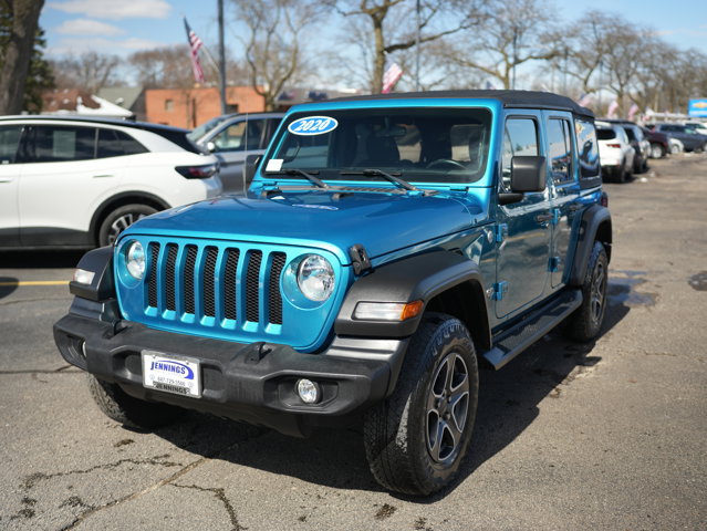 Used 2020 Jeep Wrangler Unlimited Sport S AWD/4WD image 3