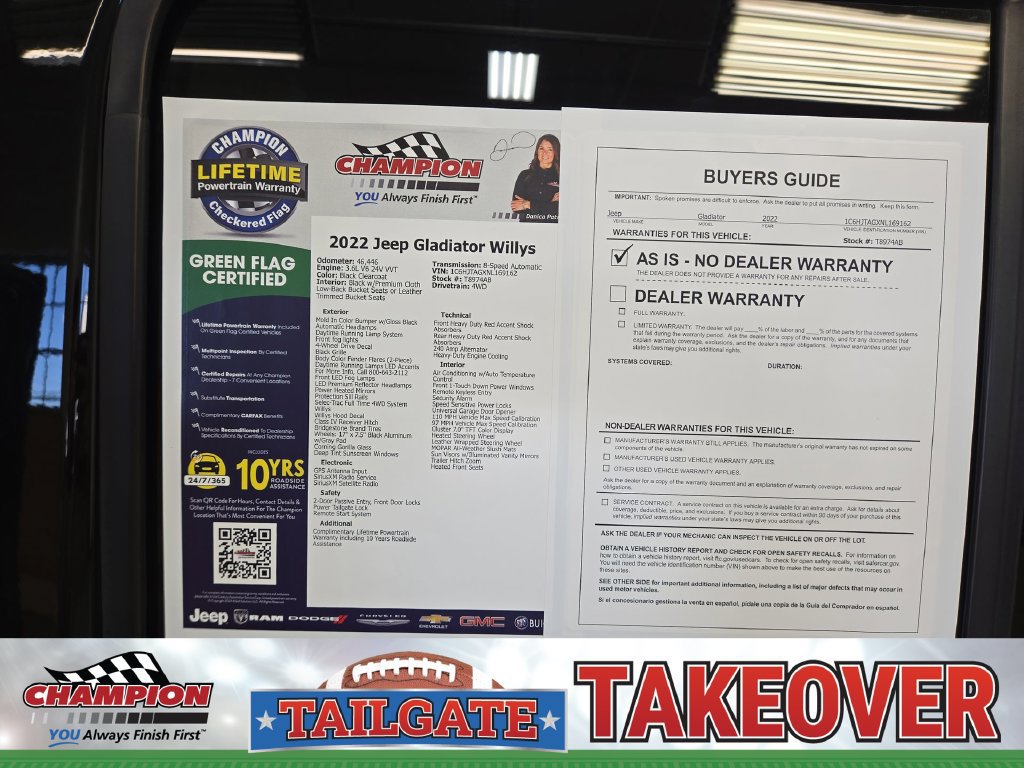 Used 2022 Jeep Gladiator Sport AWD/4WD image 43