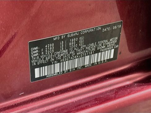 Used 2018 Subaru Impreza 2.0i Premium w/ Eyesight & BSD & Rcta AWD/4WD image 12