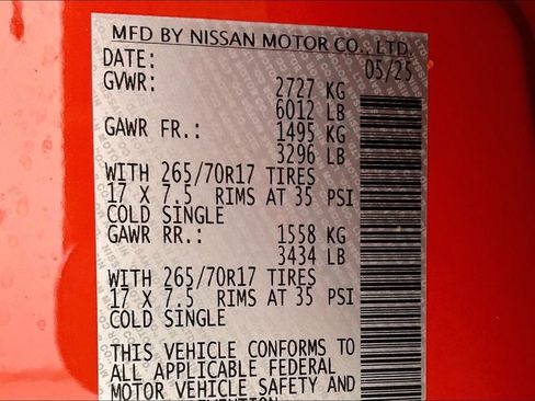 Used 2025 Nissan Frontier PRO-4X image 41