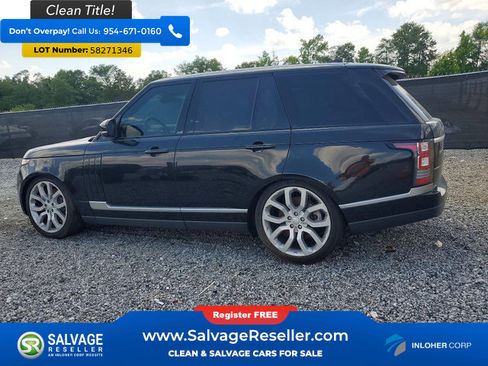 Used 2017 Land Rover Range Rover Supercharged AWD/4WD image 3