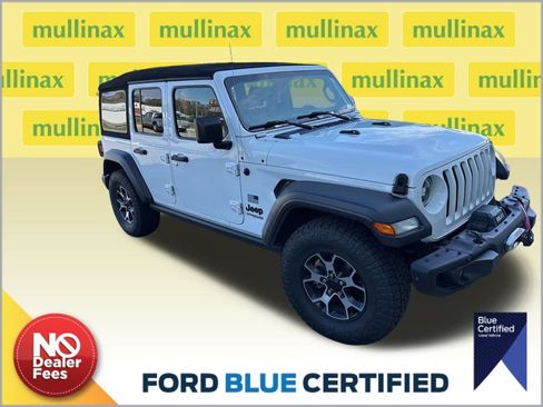 Used 2021 Jeep Wrangler Unlimited Sport image 1