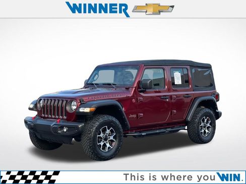 Used 2021 Jeep Wrangler Unlimited Rubicon AWD/4WD image 1