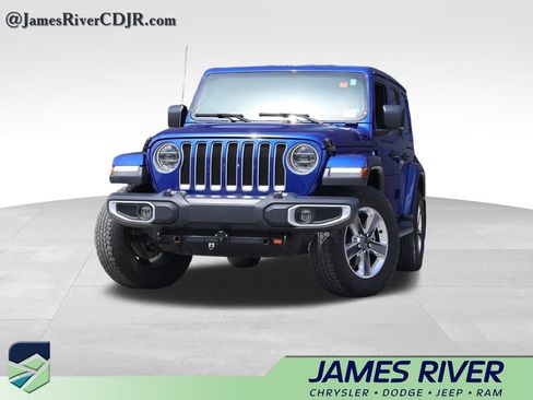 Used 2020 Jeep Wrangler Unlimited Sahara AWD/4WD image 1