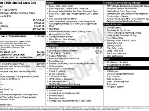 Used 2020 RAM 1500 Limited image 3