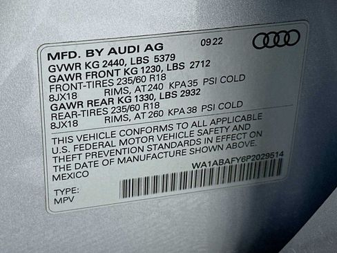 Certified 2023 Audi Q5 2.0T Premium w/ Convenience Package AWD/4WD image 29