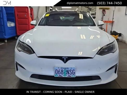 Used 2022 Tesla Model S Plaid AWD/4WD image 2