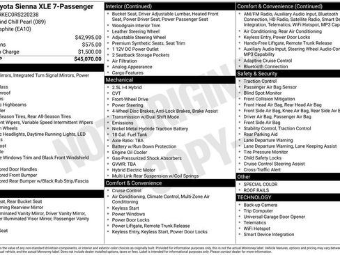 Used 2024 Toyota Sienna XLE FWD image 4