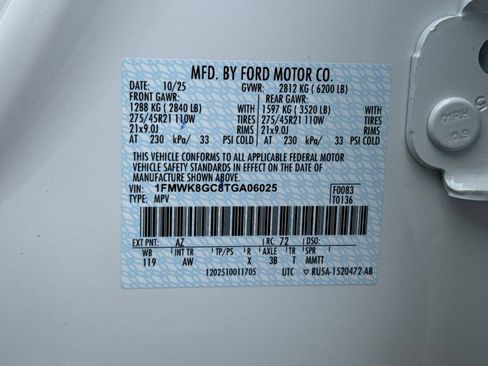 New 2026 Ford Explorer ST w/ Sun And Sound Package AWD/4WD image 36