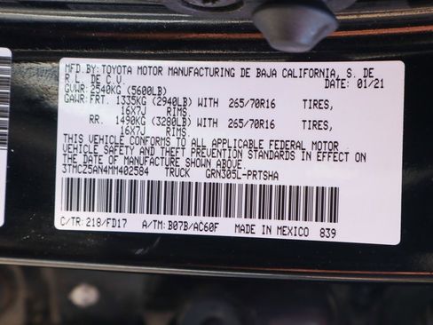 Used 2021 Toyota Tacoma TRD Off-Road image 50