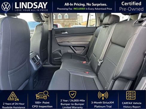 Certified 2023 Volkswagen Atlas SE w/ Black Wheel Package image 17