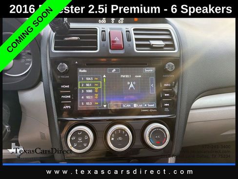 Used 2016 Subaru Forester 2.5i Premium image 7