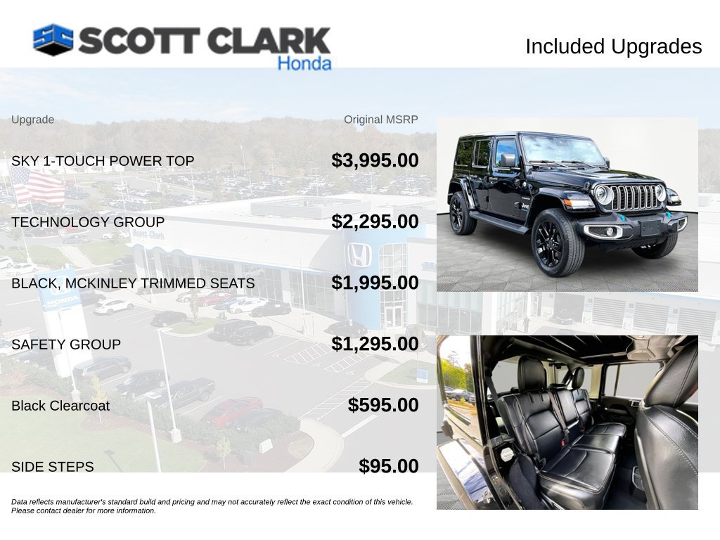 Used 2024 Jeep Wrangler Unlimited Sahara w/ Technology Group AWD/4WD image 8