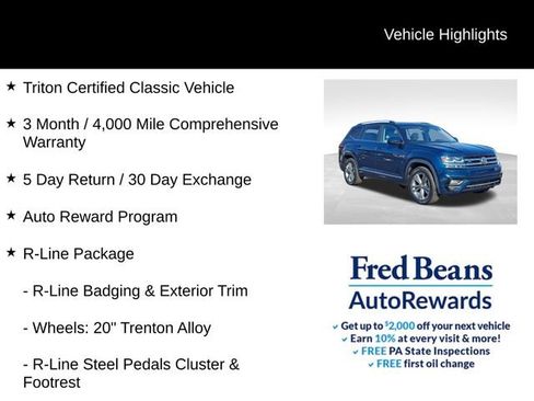 Used 2018 Volkswagen Atlas SEL image 4