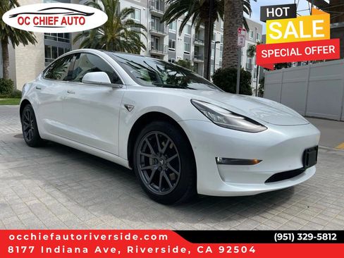 Used 2019 Tesla Model 3 Long Range AWD/4WD image 1