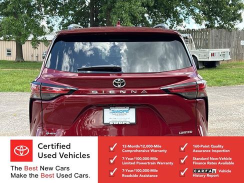 Certified 2026 Toyota Sienna Limited FWD image 4