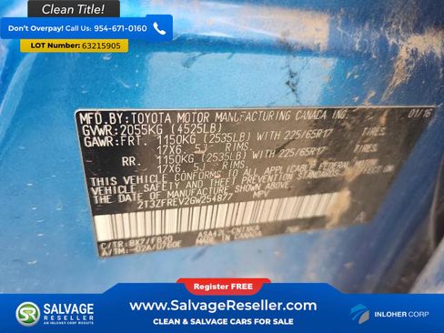 Used 2016 Toyota RAV4 LE image 17