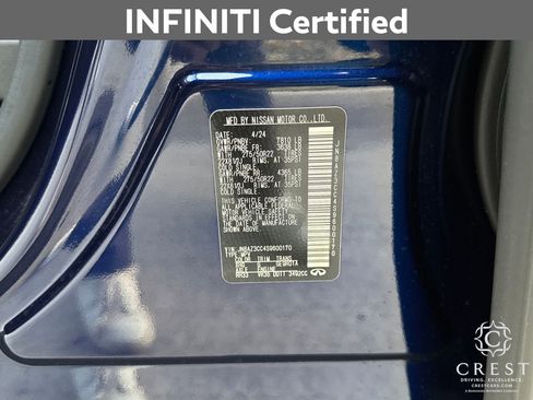 Certified 2025 INFINITI QX80 Autograph w/ Autograph Exterior Package image 30