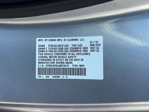 Used 2018 Honda Odyssey EX image 22
