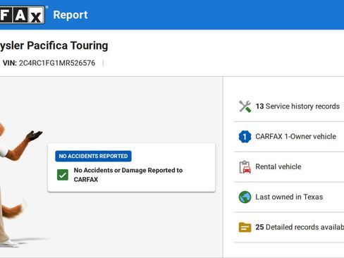 Used 2021 Chrysler Pacifica Touring image 12