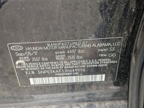 Used 2018 Hyundai Sonata SEL w/ Cargo Package FWD image 10