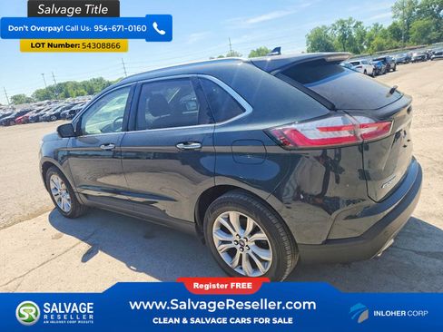 Used 2019 Ford Edge Titanium w/ Cold Weather Package AWD/4WD image 3