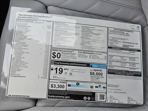 New 2026 BMW X6 M60i w/ Parking Assistance Package image 18