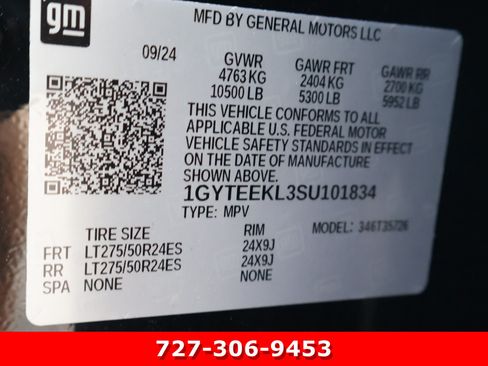 Used 2025 Cadillac Escalade IQ Sport 1 w/ Smart Trailering package AWD/4WD image 29