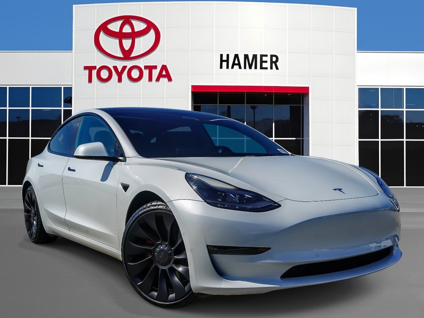 Used 2022 Tesla Model 3 Performance AWD/4WD image 29