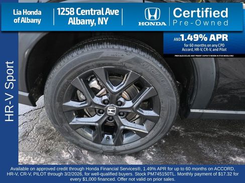 Certified 2023 Honda HR-V Sport image 9