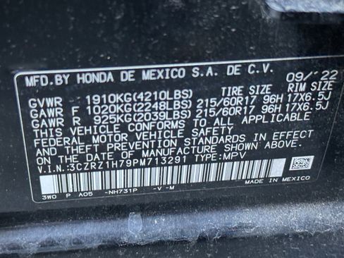 Used 2023 Honda HR-V EX-L image 16