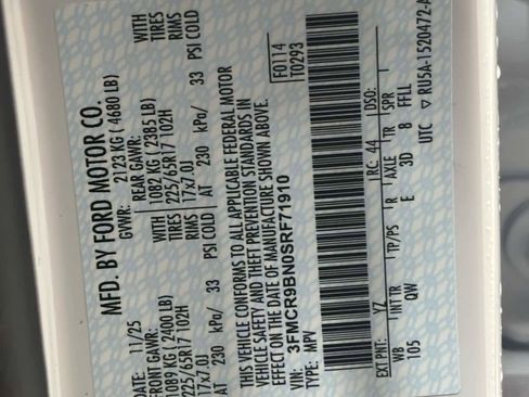 New 2025 Ford Bronco Sport Big Bend image 17