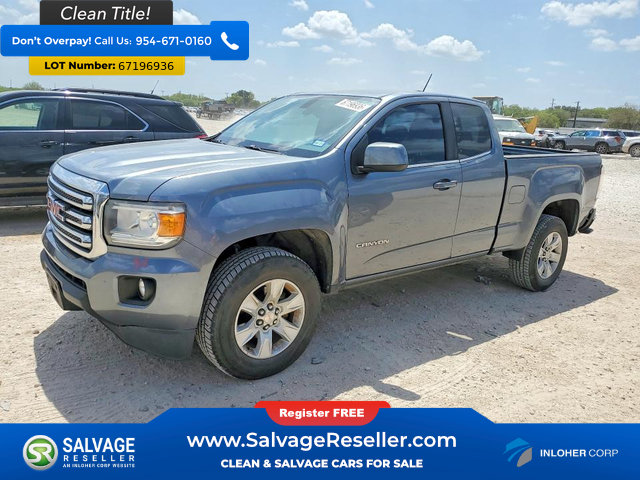 Used 2018 GMC Canyon SLE w/ SLE Convenience Package RWD image 1