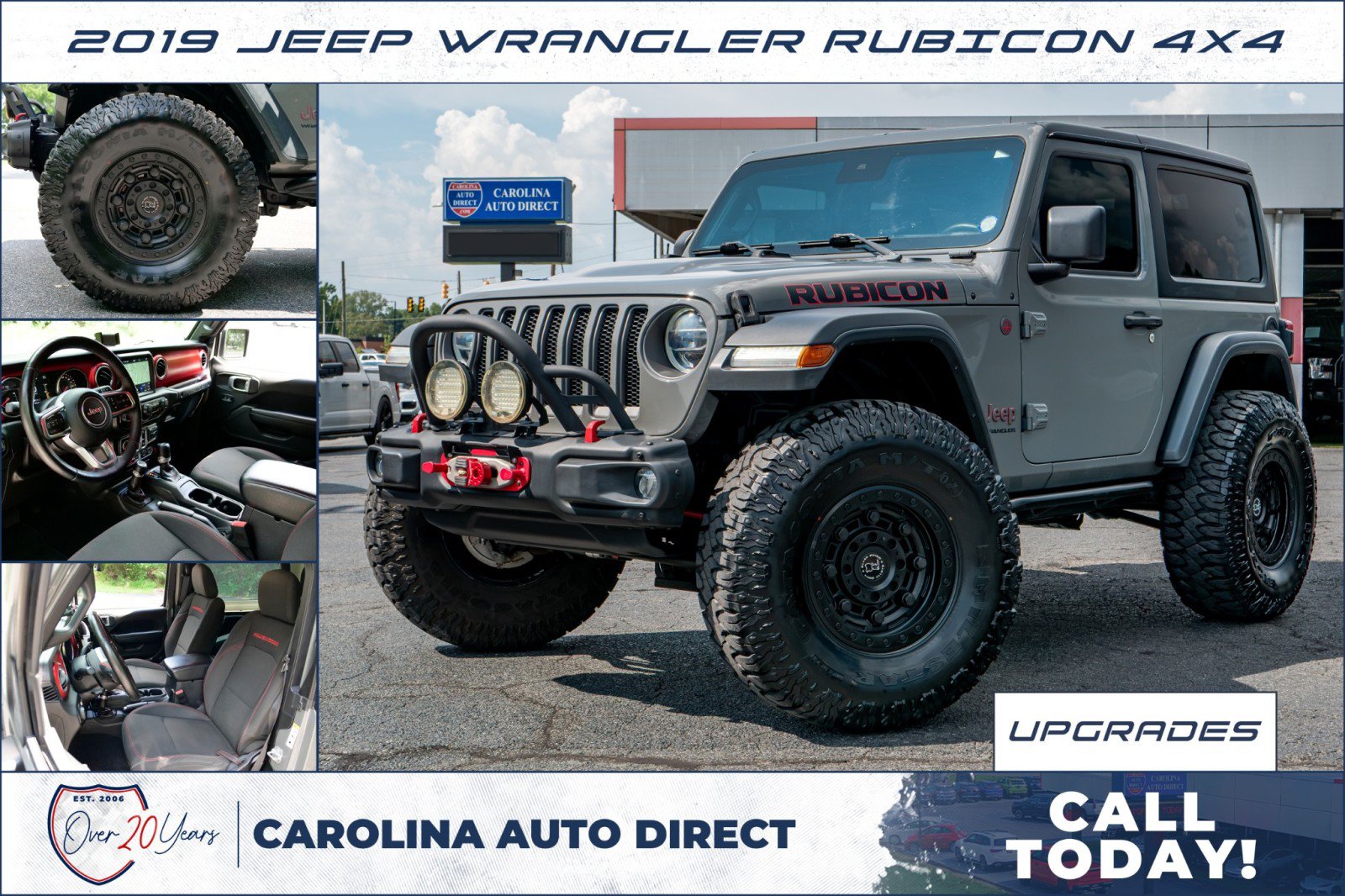 Used 2019 Jeep Wrangler Rubicon AWD/4WD image 1