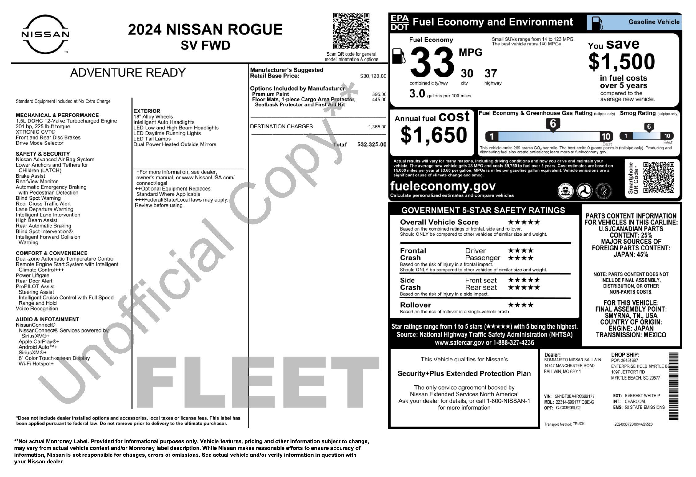Used 2024 Nissan Rogue SV FWD image 4