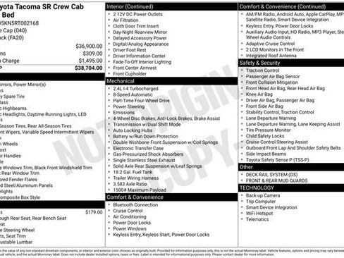 Used 2024 Toyota Tacoma SR image 3