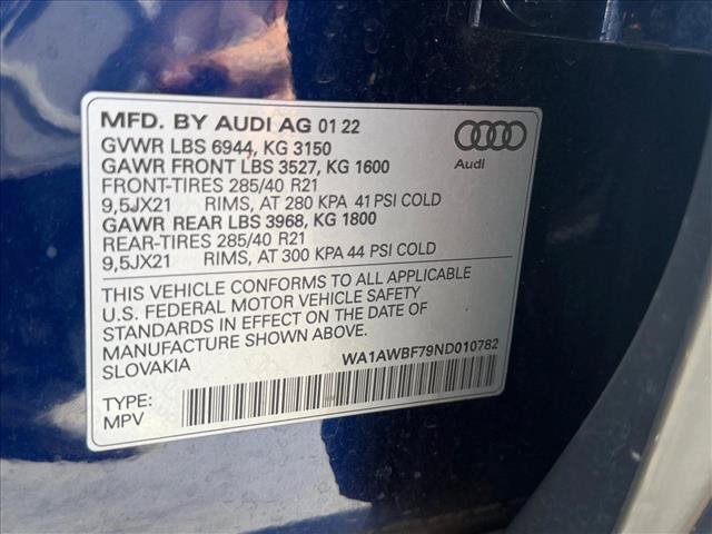 Used 2022 Audi SQ7 Premium Plus AWD/4WD image 29