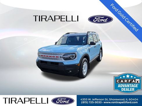 Certified 2025 Ford Bronco Sport Heritage w/ Convenience Package AWD/4WD image 1