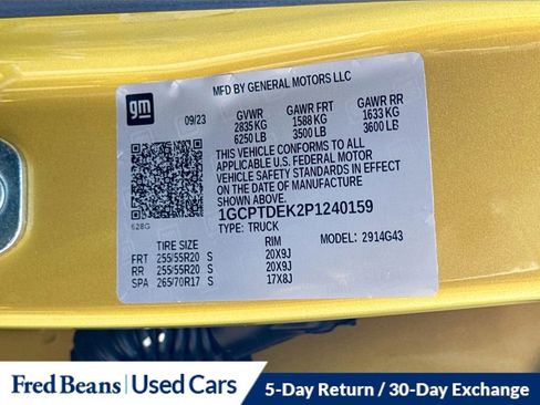 Used 2023 Chevrolet Colorado Z71 w/ Z71 Convenience Package 2 image 34