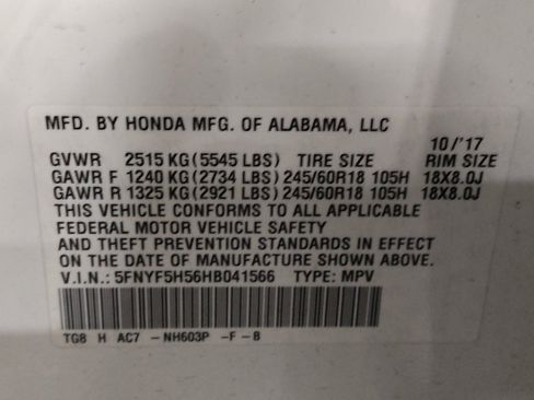 Used 2017 Honda Pilot EX-L image 33
