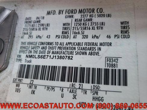 Used 2018 Ford Transit Connect XL image 14