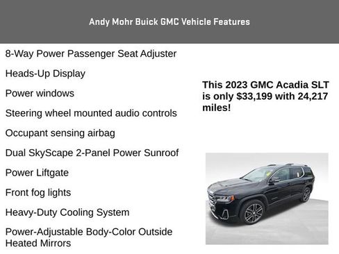 Used 2023 GMC Acadia SLT w/ Technology Package image 14