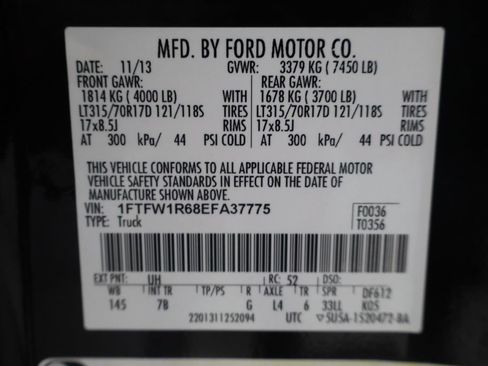 Used 2014 Ford F150 Raptor w/ Equipment Group 801A Luxury AWD/4WD image 31