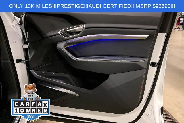 Used 2024 Audi Q8 e-tron Prestige w/ Prestige Package AWD/4WD image 24