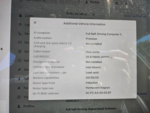 Used 2021 Tesla Model 3 Long Range AWD/4WD image 3