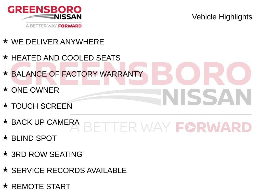 Certified 2025 Nissan Pathfinder Platinum w/ Cargo Package AWD/4WD image 10
