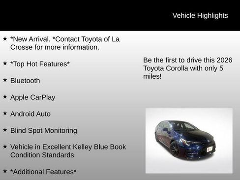 Certified 2026 Toyota Corolla SE image 6