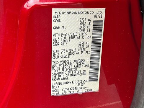 Used 2022 Nissan Frontier S w/ Technology Package image 28