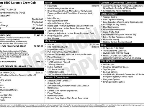 Used 2026 RAM 1500 Laramie w/ Night Edition AWD/4WD image 37