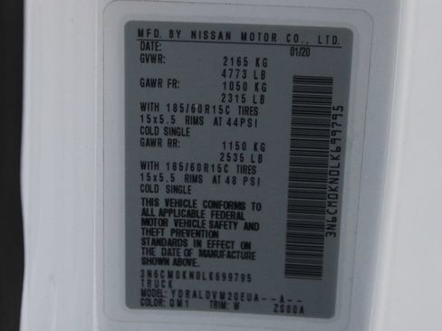 Used 2020 Nissan NV200 S w/ Back Door Glass Package FWD image 46